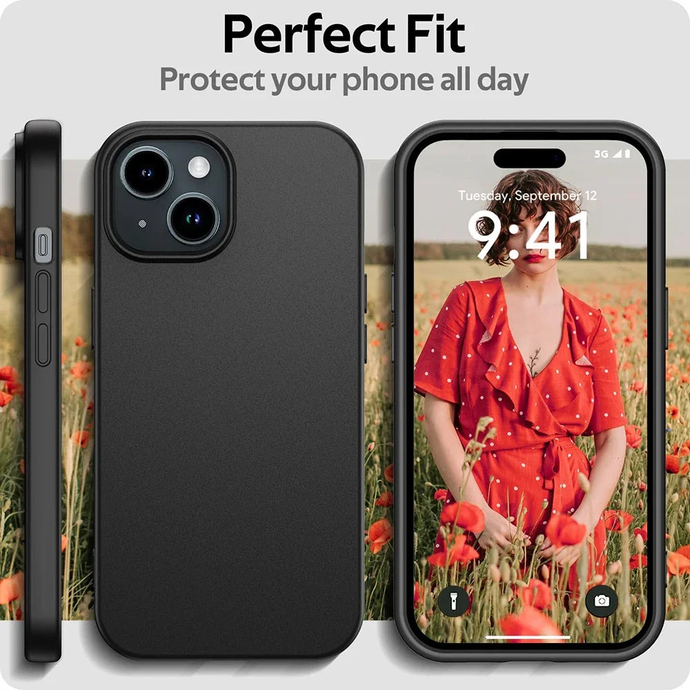 IPhone Luxury Matte Silicone