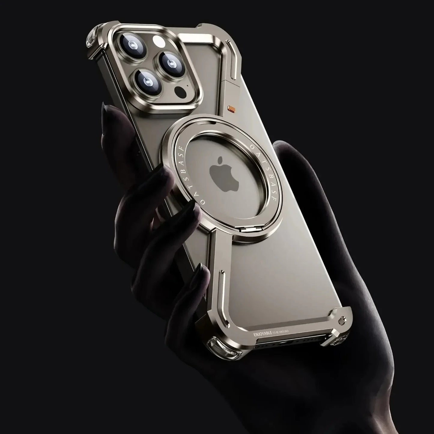 Z-Shape Aluminum Rimless Magnetic Case