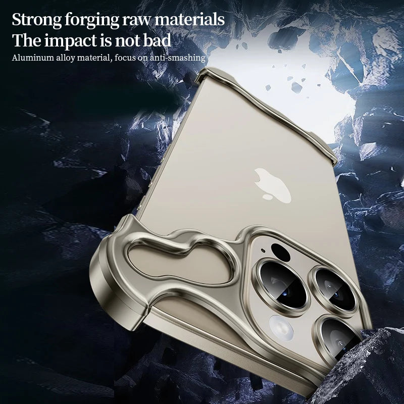 Luxury Alien Titanium Alloy Bumper Case
