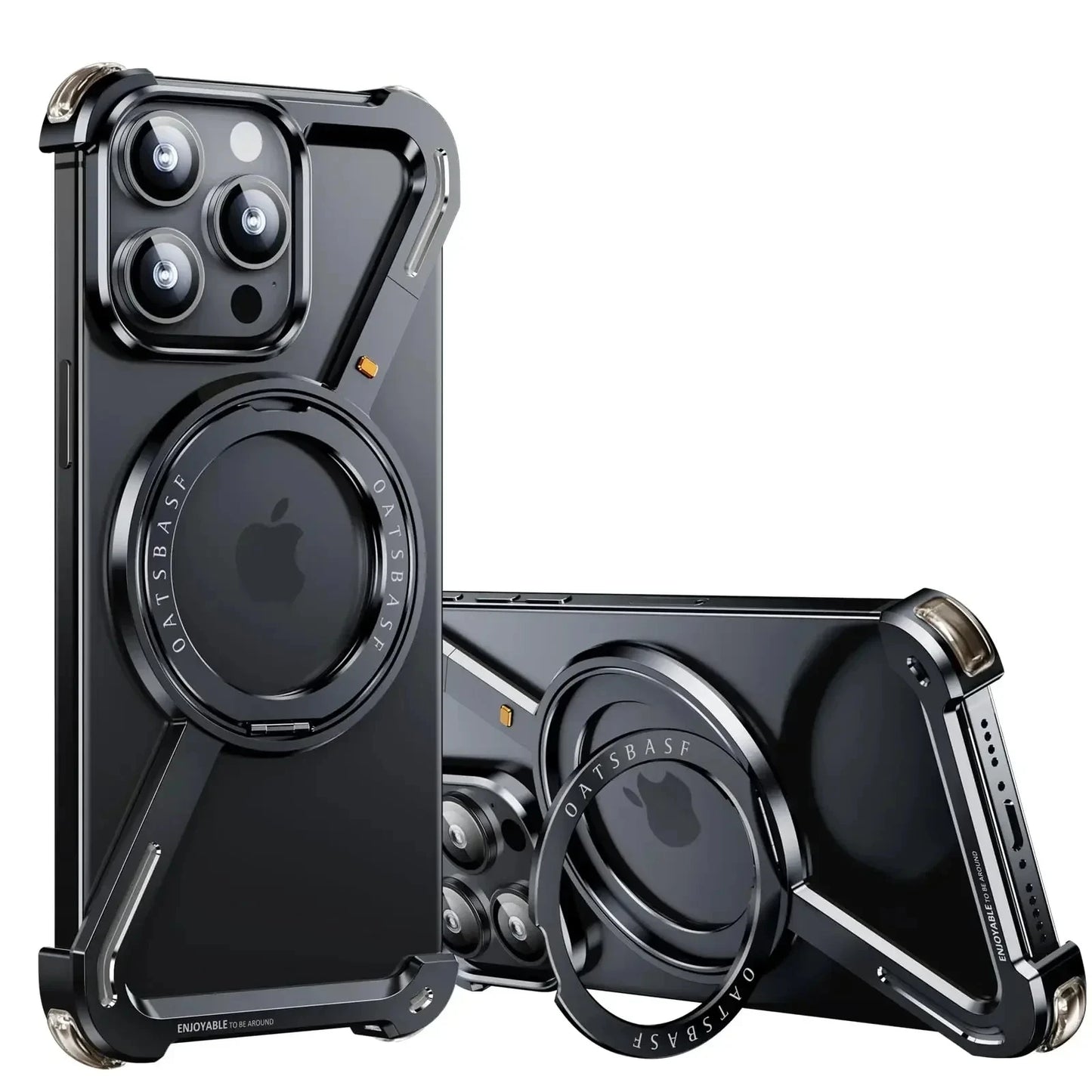 Z-Shape Aluminum Rimless Magnetic Case