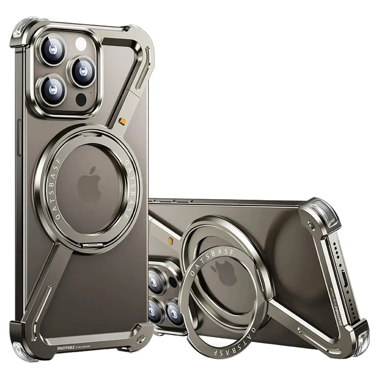 Z-Shape Aluminum Rimless Magnetic Case