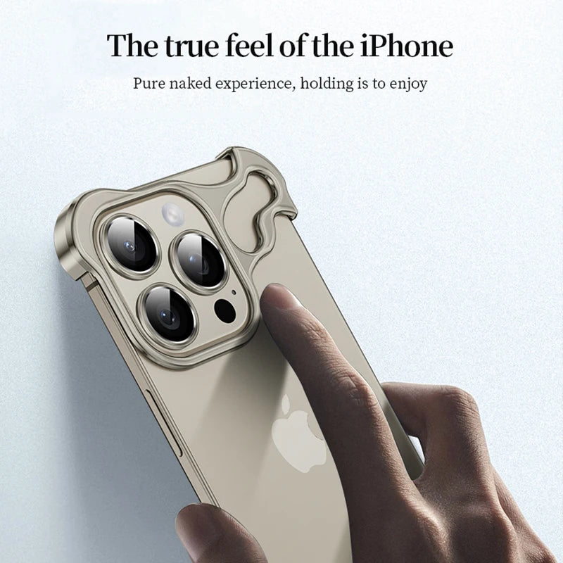 Luxury Alien Titanium Alloy Bumper Case