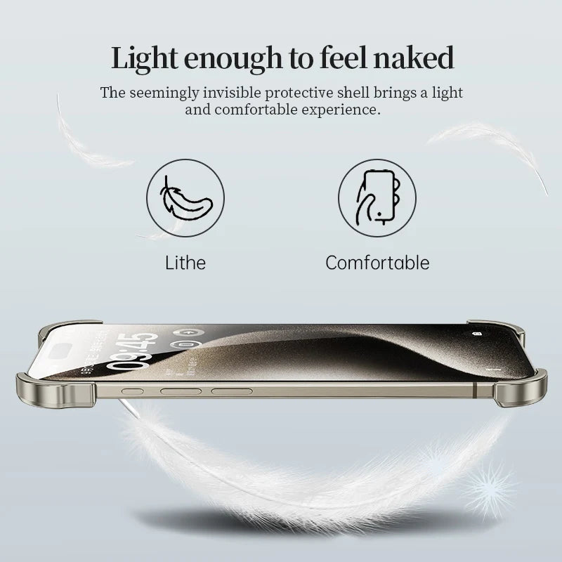 Luxury Alien Titanium Alloy Bumper Case