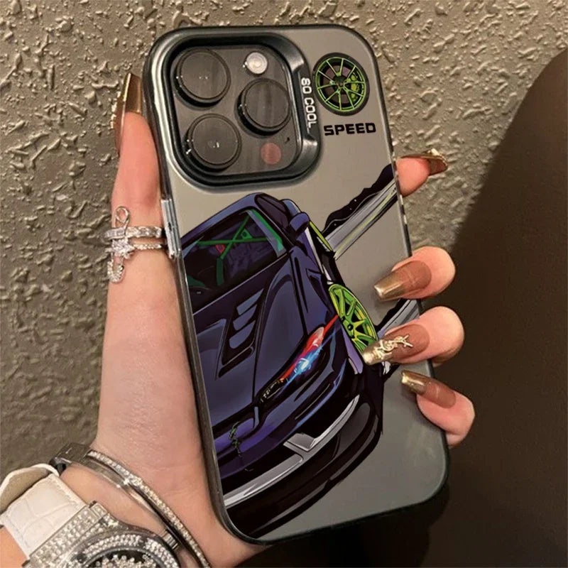 Car Print Anti-Drop Phone Case