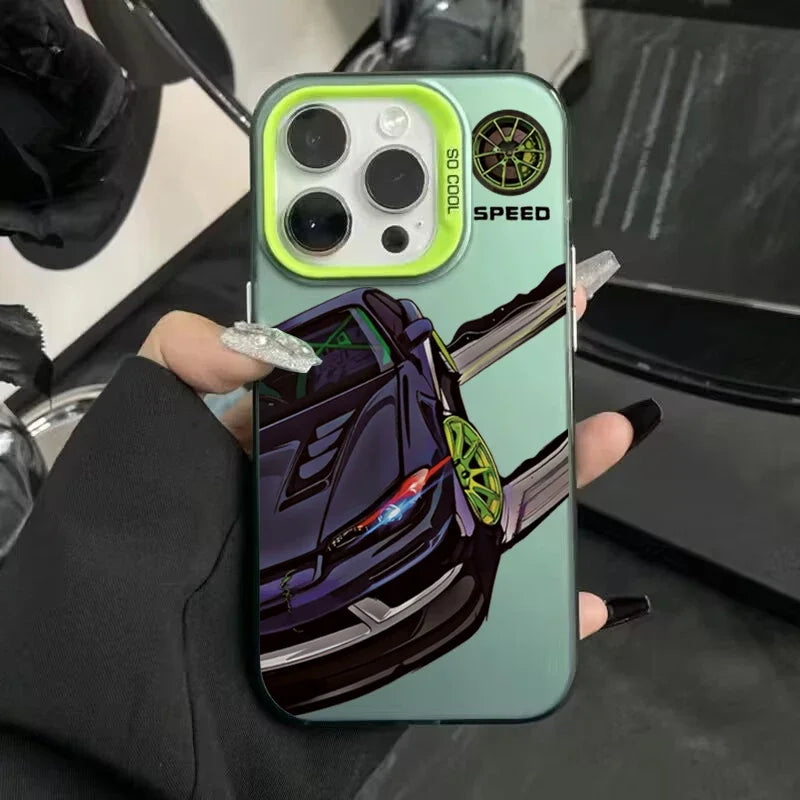 Car Print Anti-Drop Phone Case