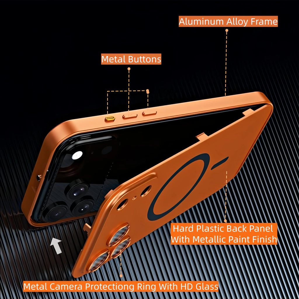Premium Metal Magnetic Case