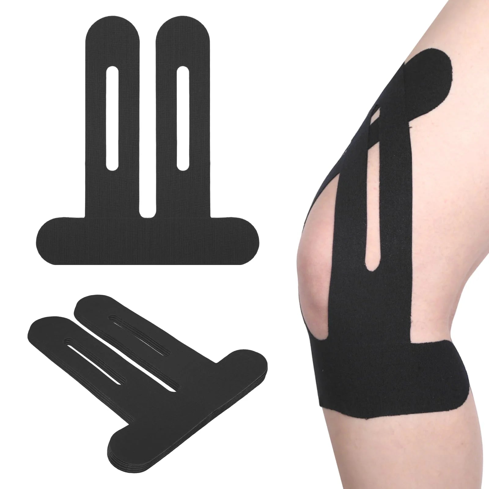 10PCS Kinesiology Tape for Knees – Waterproof & Elastic