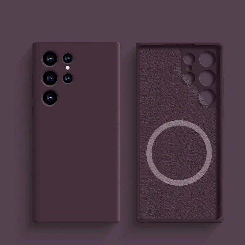 Liquid Silicone MagSafe Case for Samsung Galaxy S Series