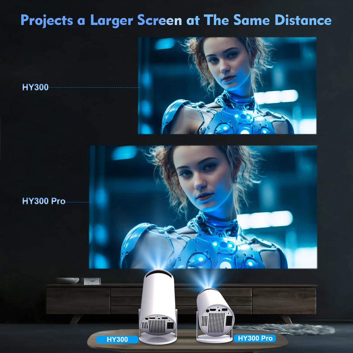 4K Projector Home & Outdoor Cinema