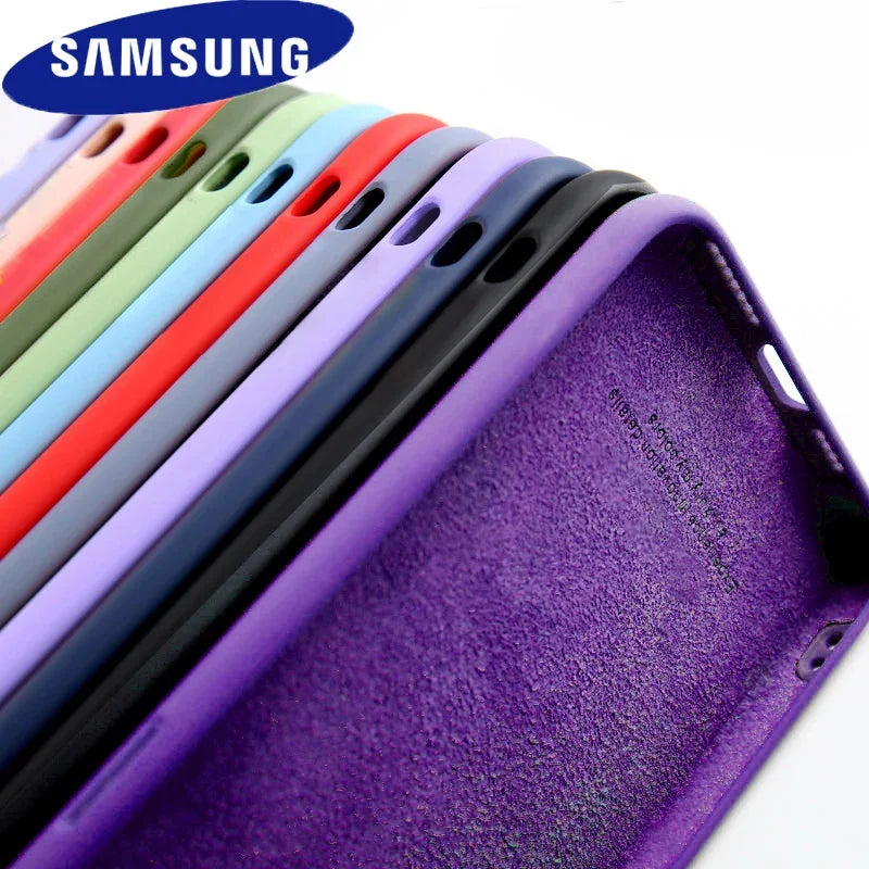 Original Liquid Silicone Case For Samsung