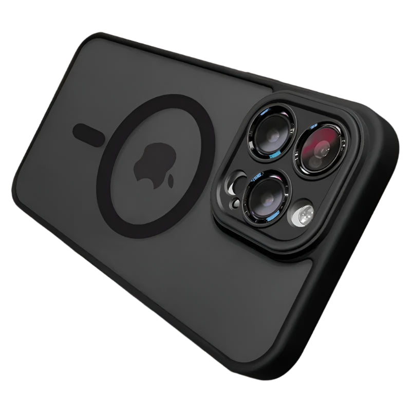 Magnetic Luxury Matte Translucent Armor Case