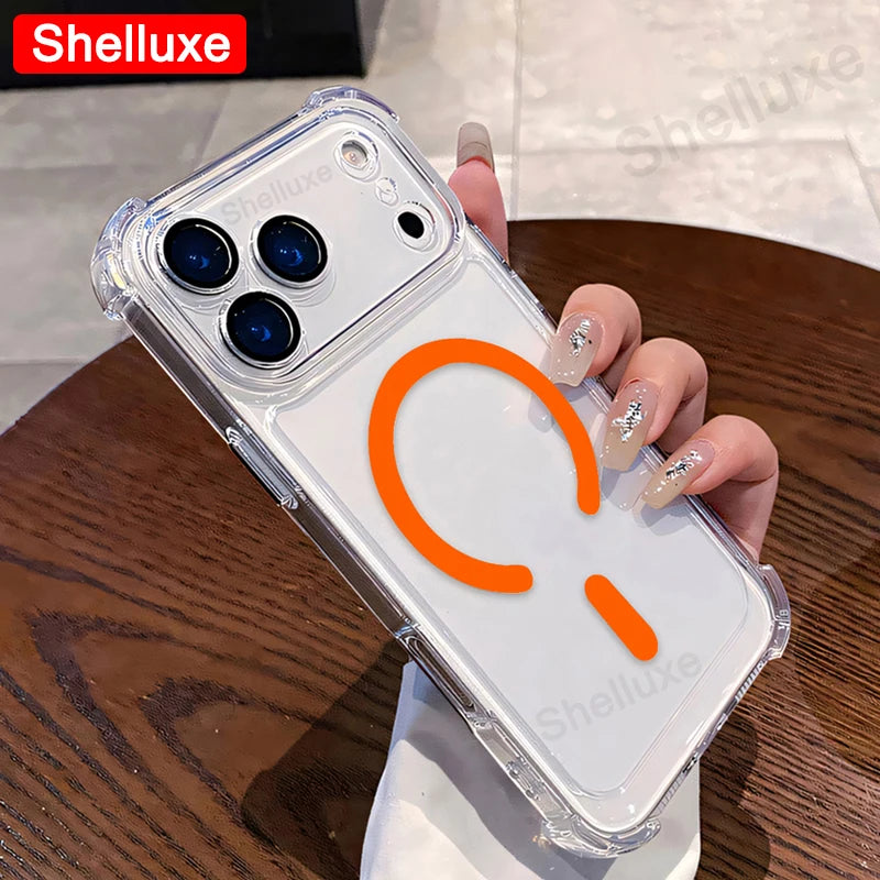Transparent Magnetic Armor Case