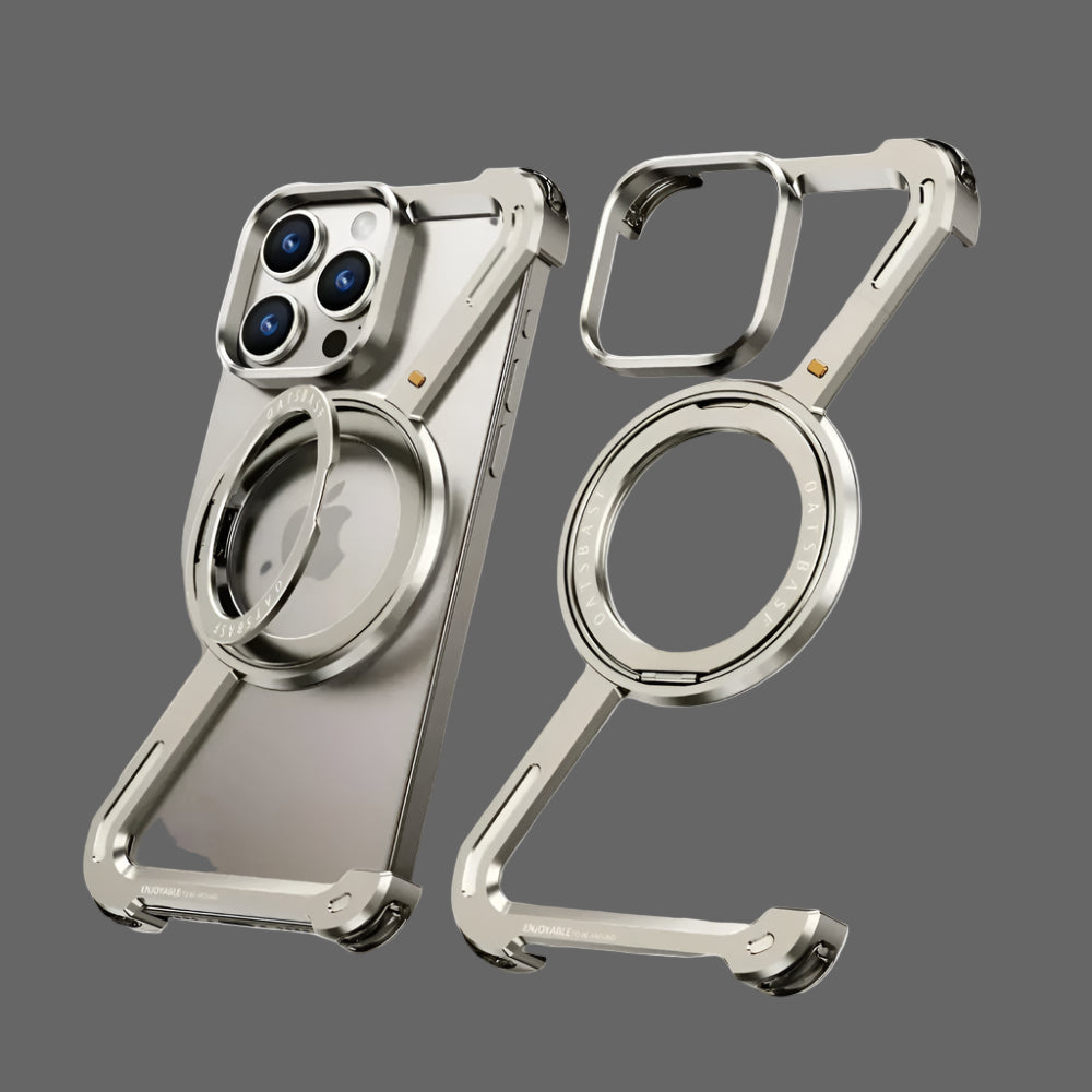 Z-Shape Aluminum Rimless Magnetic Case