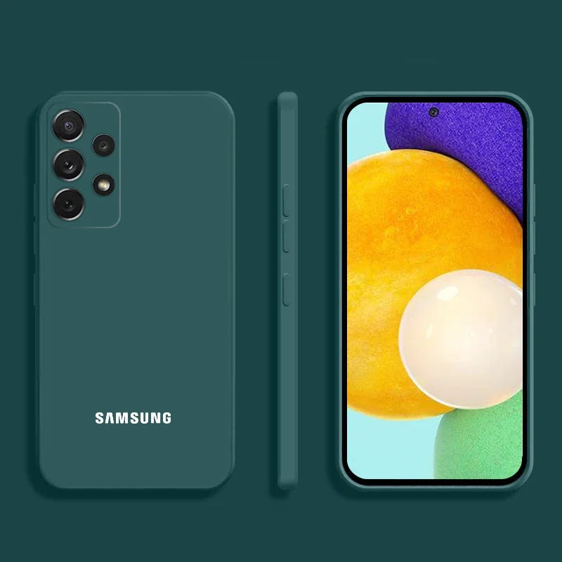 Original Liquid Silicone Case For Samsung