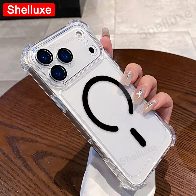 Transparent Magnetic Armor Case