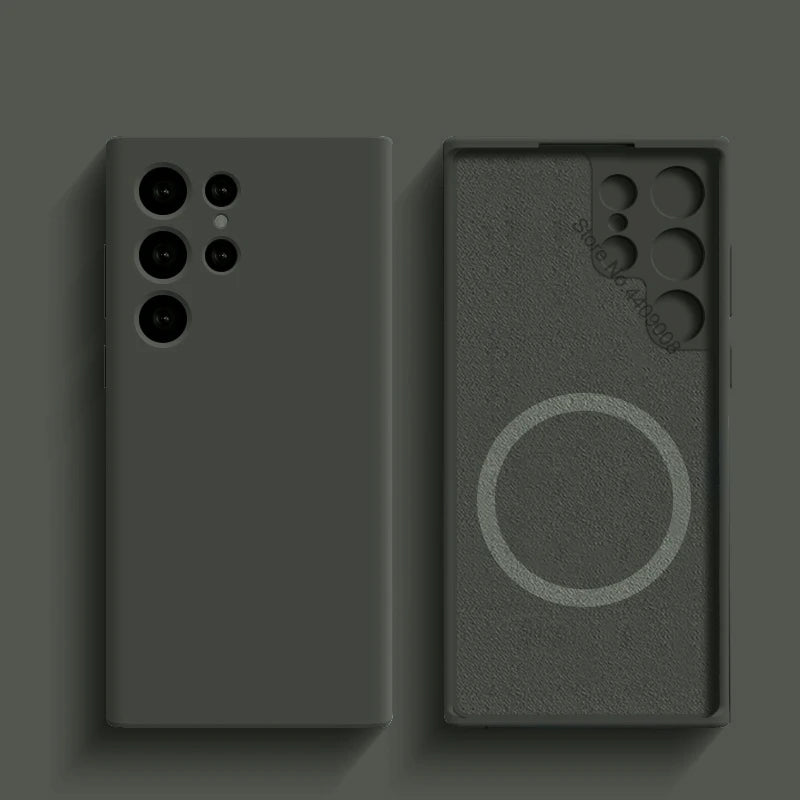 Liquid Silicone MagSafe Case for Samsung Galaxy S Series