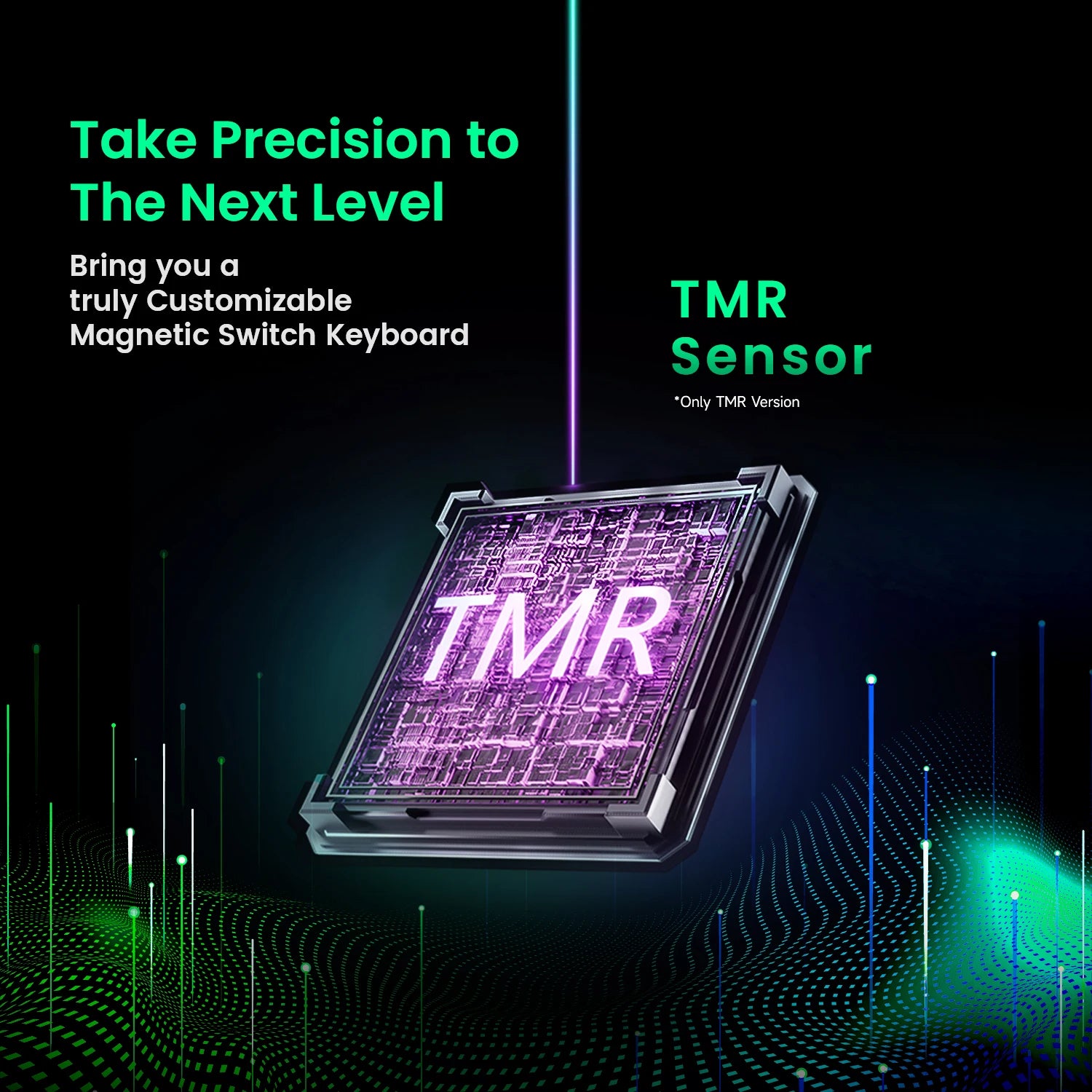 Mechanical Gaming Keyboard – Magnetic Switch, Rapid Trigger 0.01mm, 8K Polling, ARGB, HE/TMR Custom
