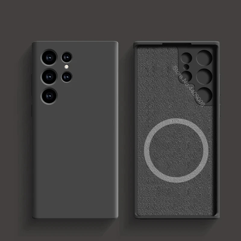 Liquid Silicone MagSafe Case for Samsung Galaxy S Series