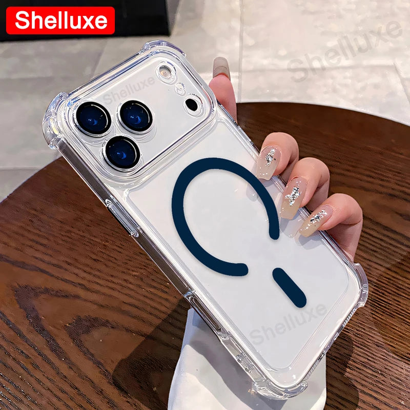 Transparent Magnetic Armor Case