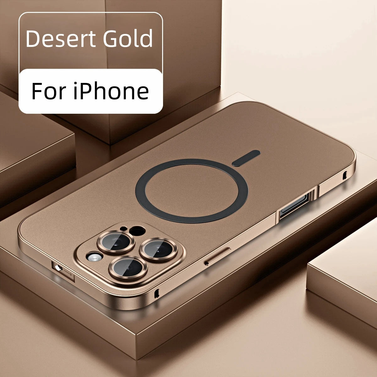Premium Metal Magnetic Case