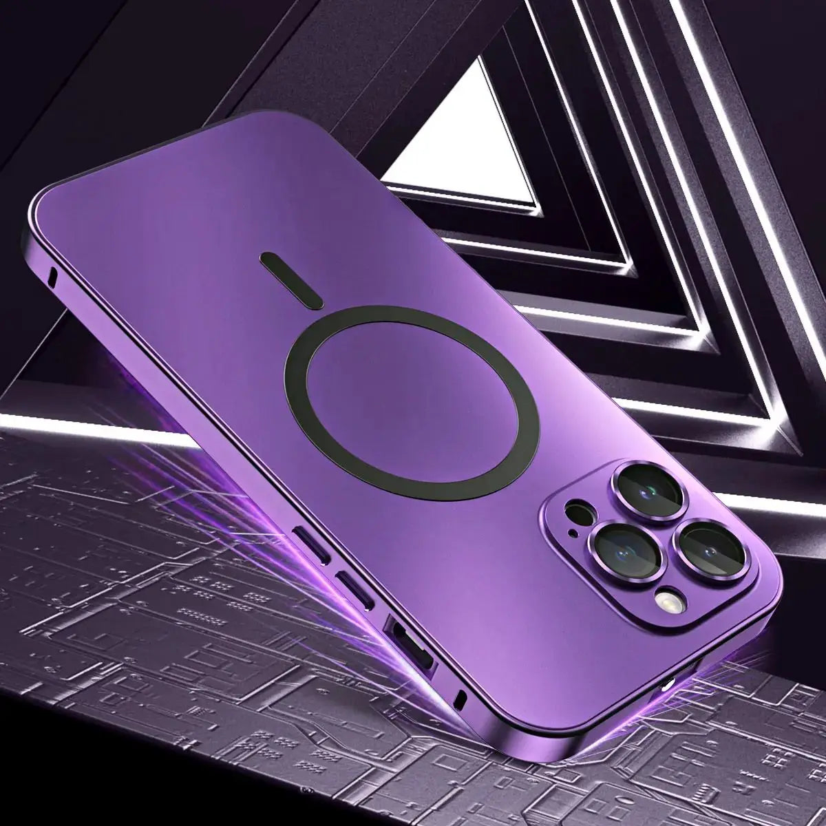 iPhone Metal Magnetic Case