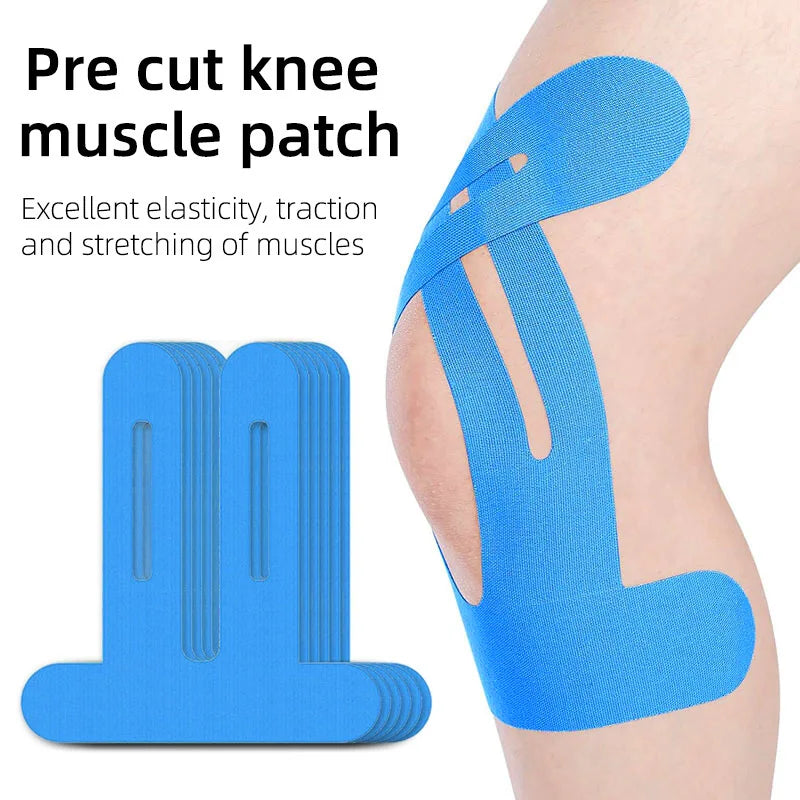 10PCS Kinesiology Tape for Knees – Waterproof & Elastic