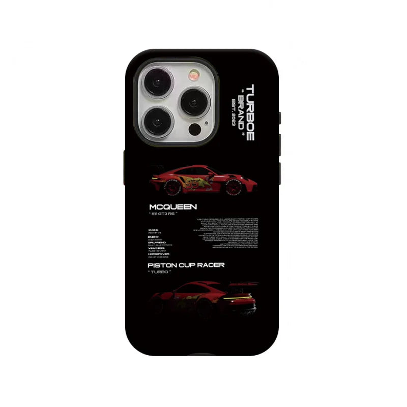 Red Gloss Car Phone Case