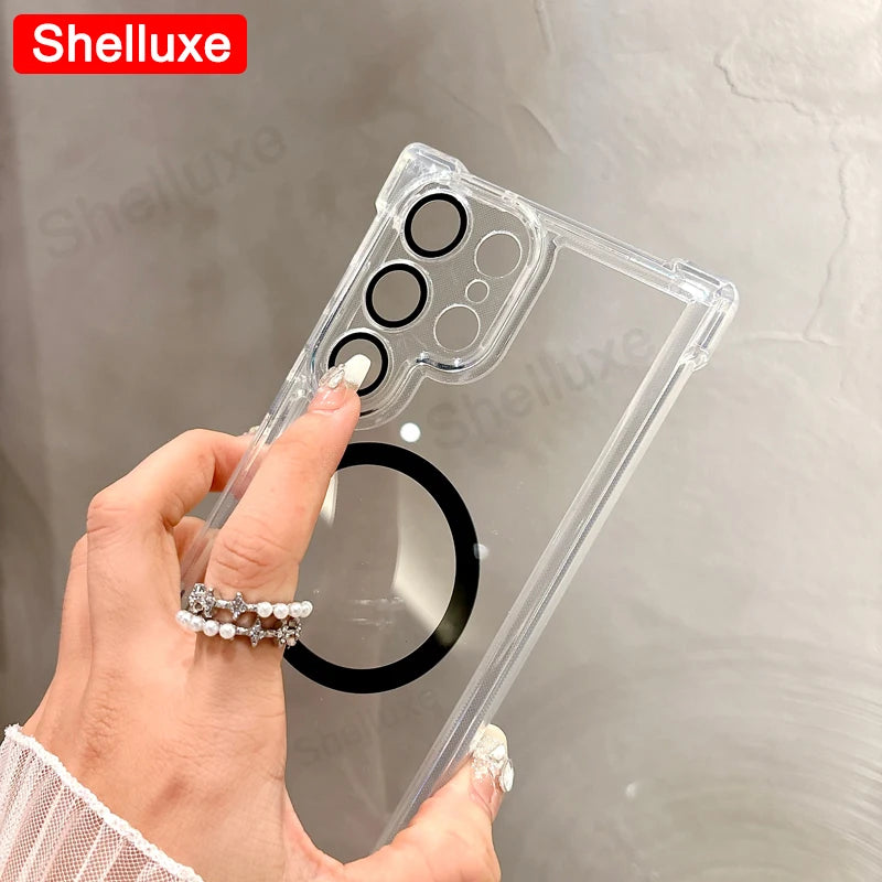 Transparent Magnetic Armor Case
