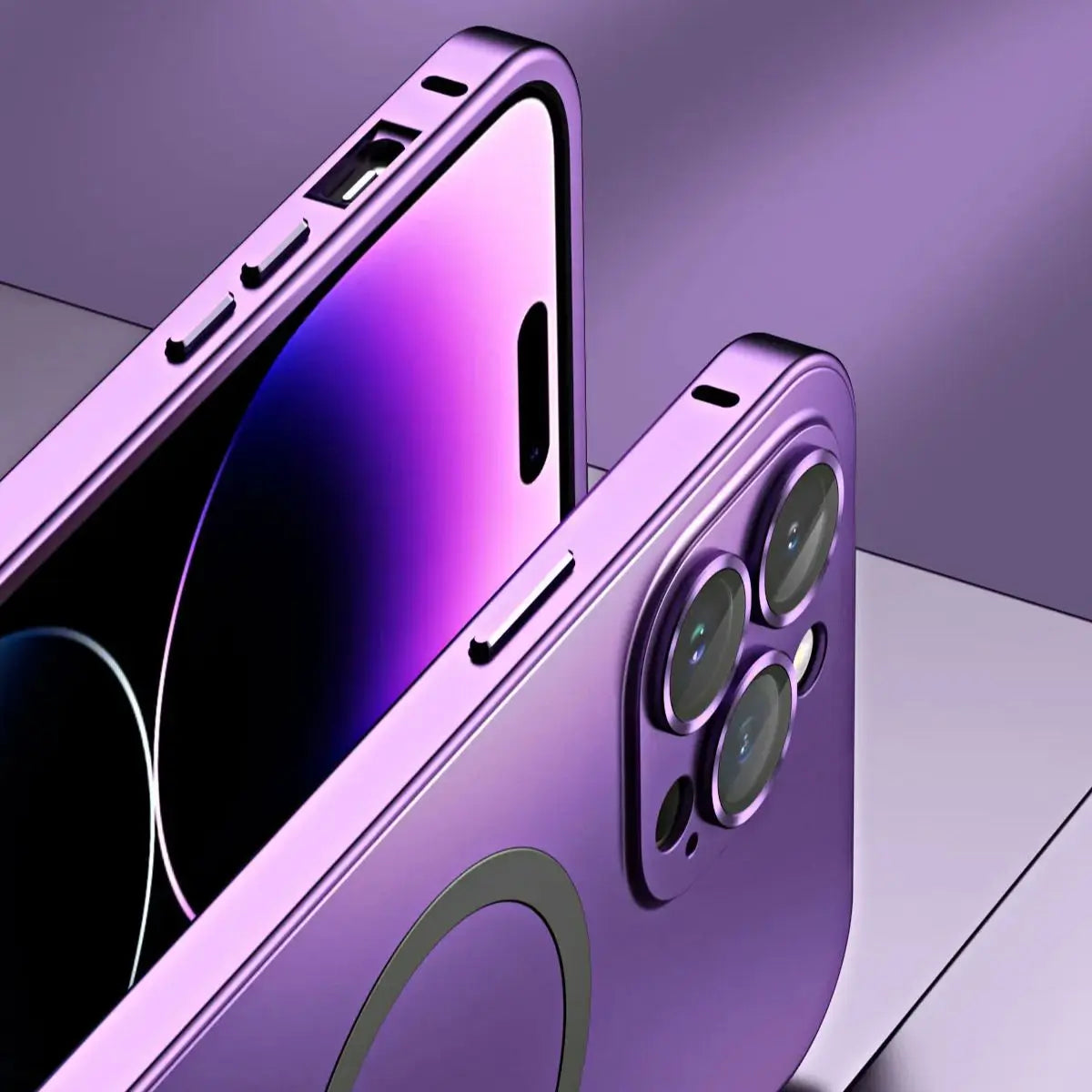 iPhone Metal Magnetic Case