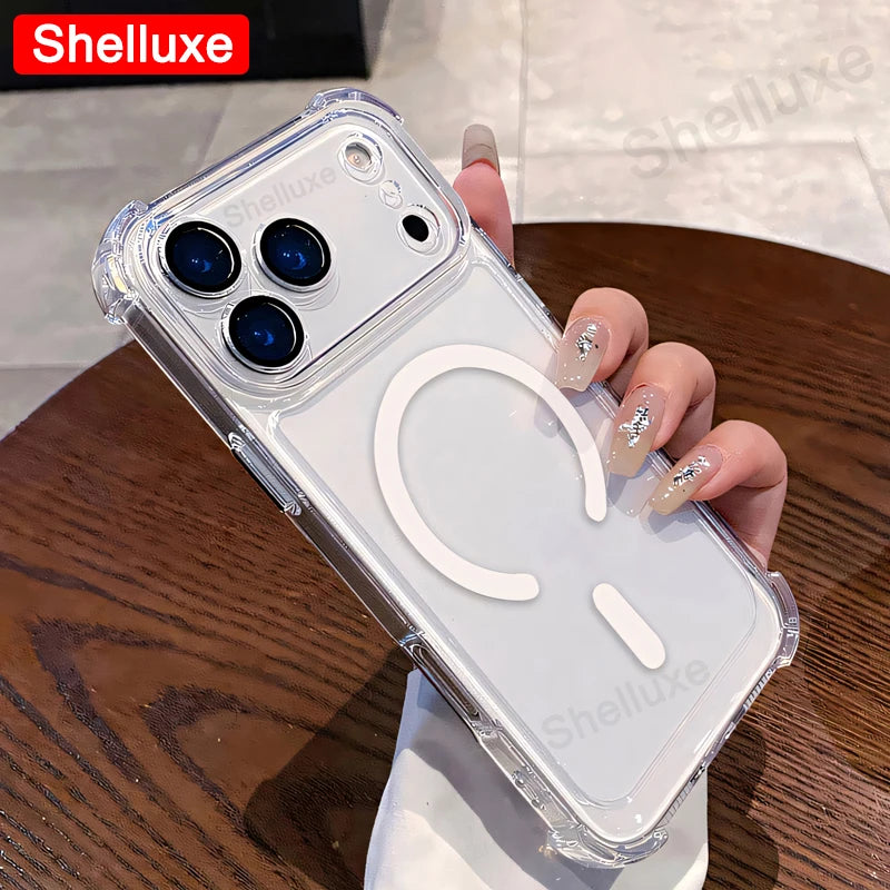 Transparent Magnetic Armor Case