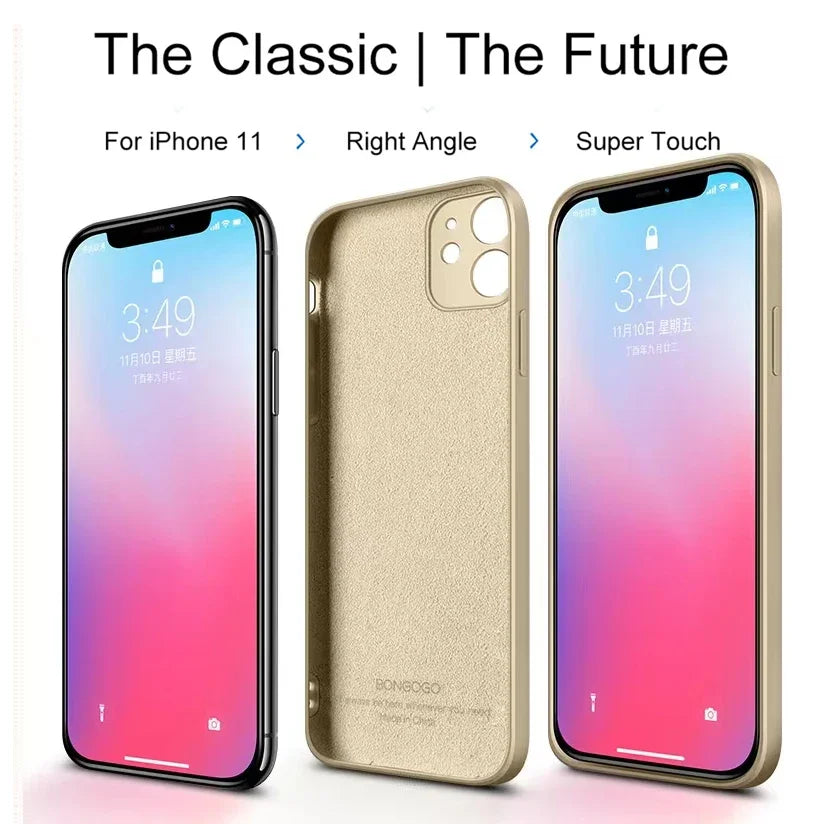 Original Liquid Silicone Case For Samsung