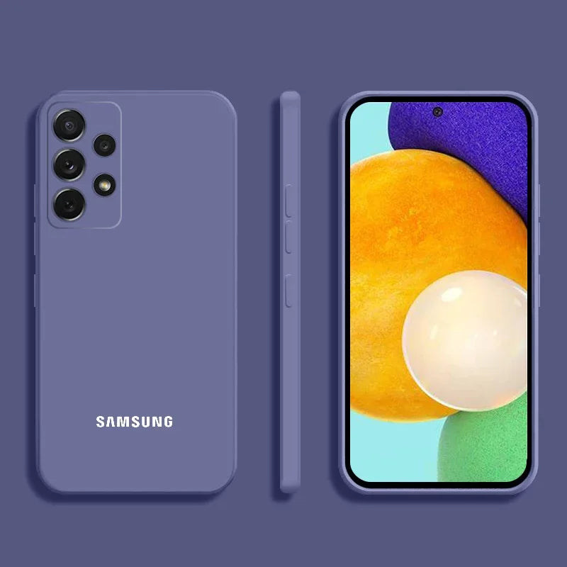 Original Liquid Silicone Case For Samsung