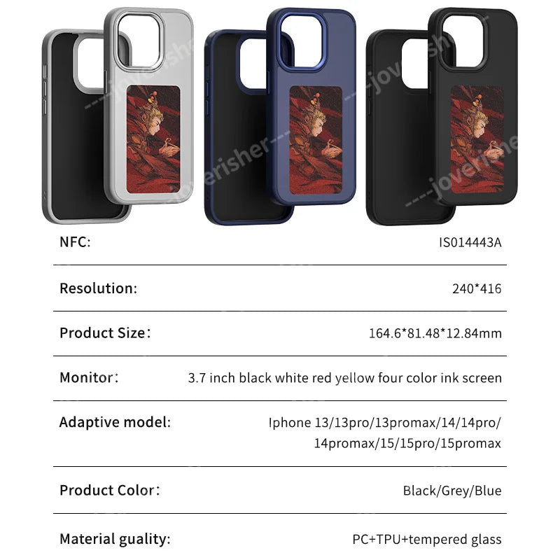 DIY NFC Picture Ink Case for iPhone