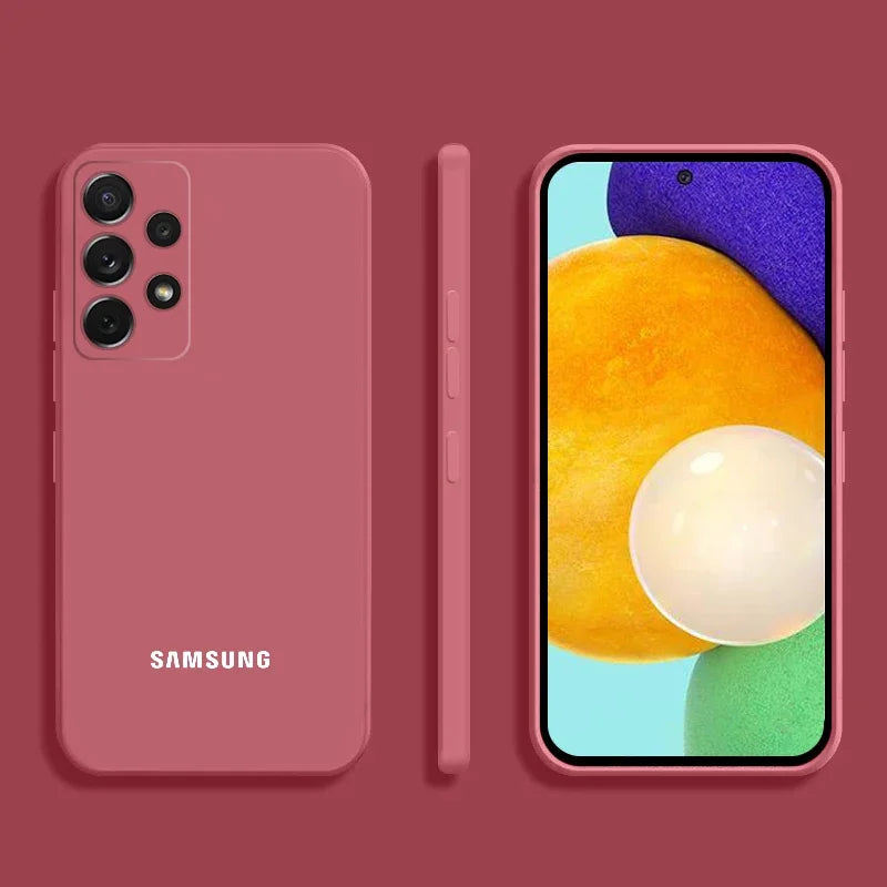 Original Liquid Silicone Case For Samsung