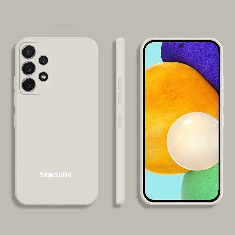 Original Liquid Silicone Case For Samsung