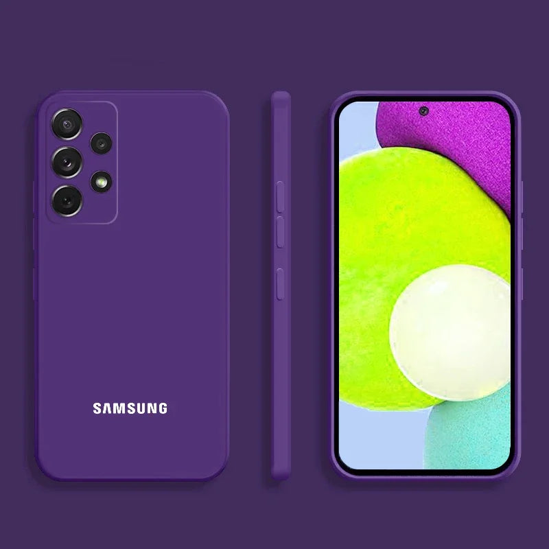 Original Liquid Silicone Case For Samsung