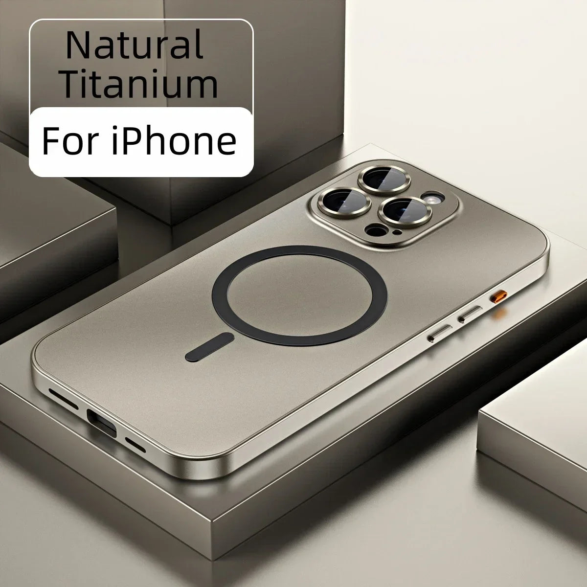Premium Metal Magnetic Case