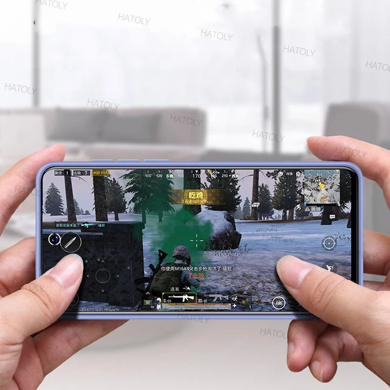 Samsung Galaxy Shockproof Liquid Silicone Case