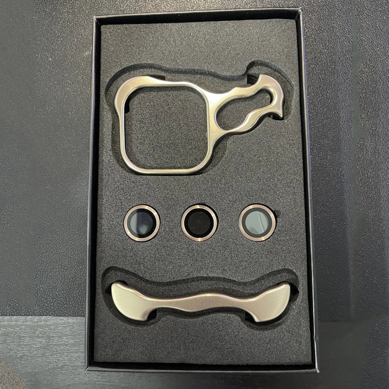 Luxury Alien Titanium Alloy Bumper Case