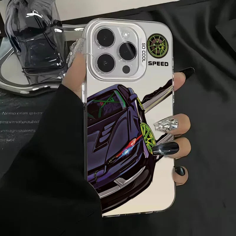 Car Print Anti-Drop Phone Case