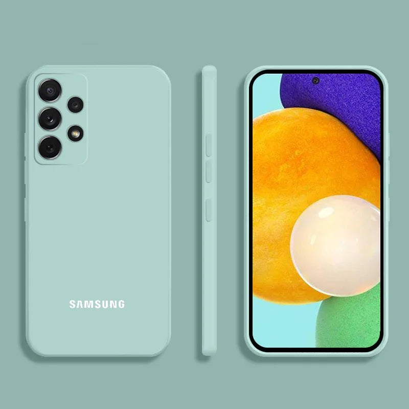 Original Liquid Silicone Case For Samsung