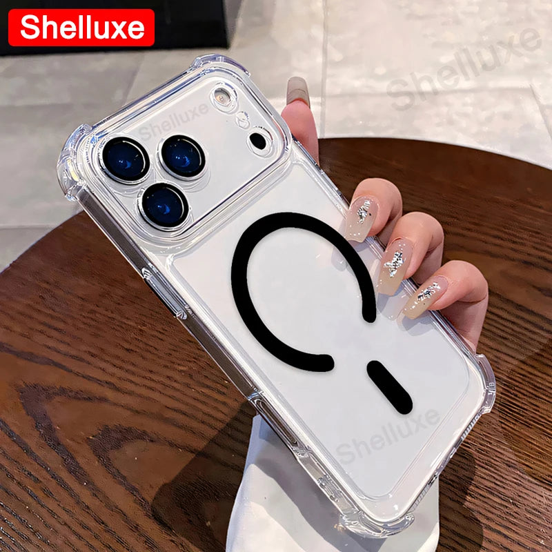 Transparent Magnetic Armor Case
