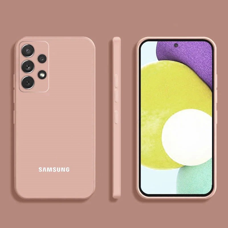 Original Liquid Silicone Case For Samsung