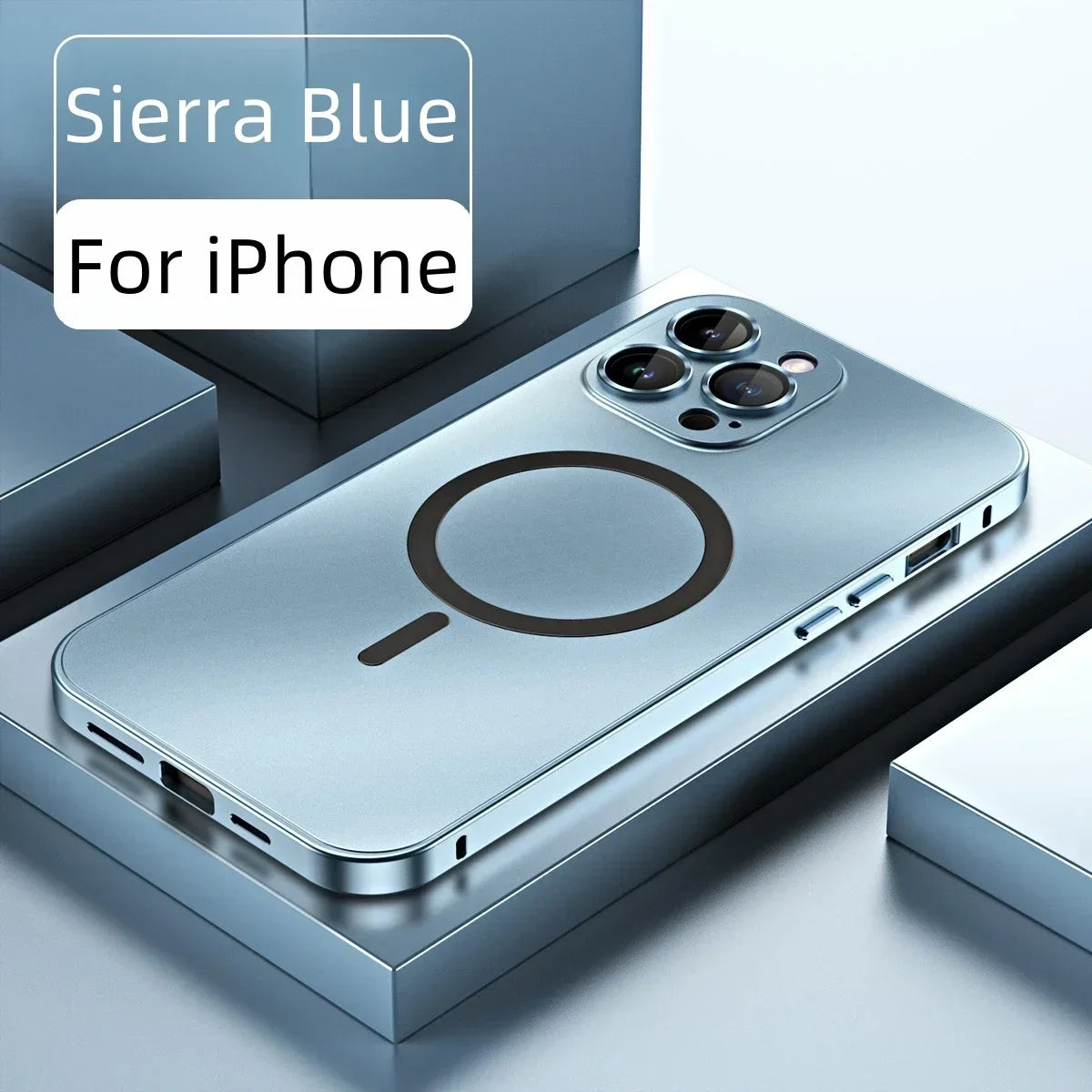 Premium Metal Magnetic Case