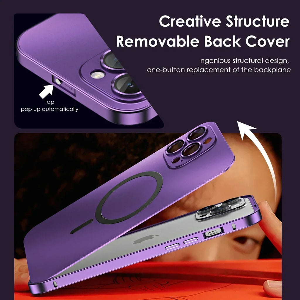 Premium Metal Magnetic Case