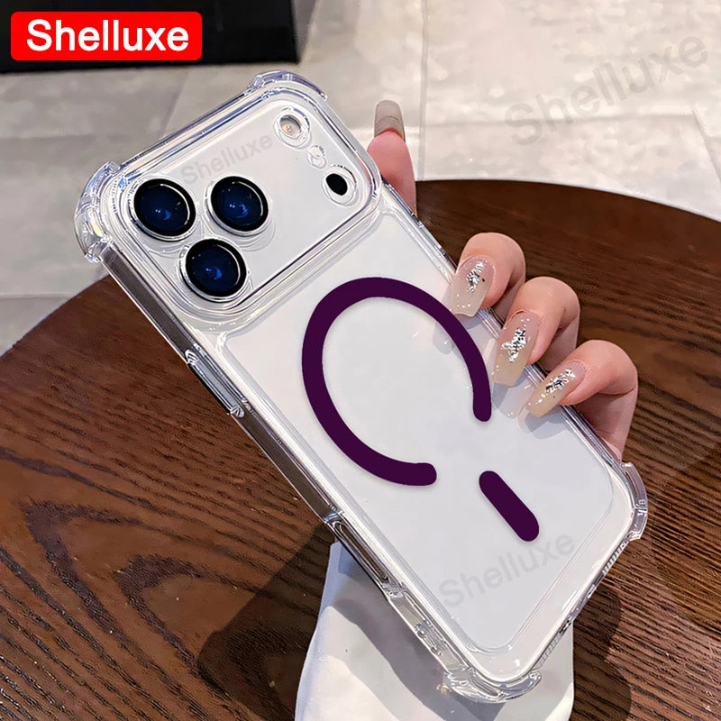 Transparent Magnetic Armor Case