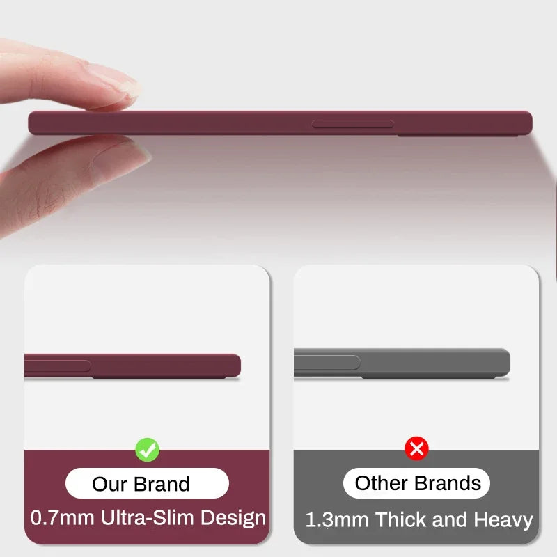 Original Liquid Silicone Case For Samsung