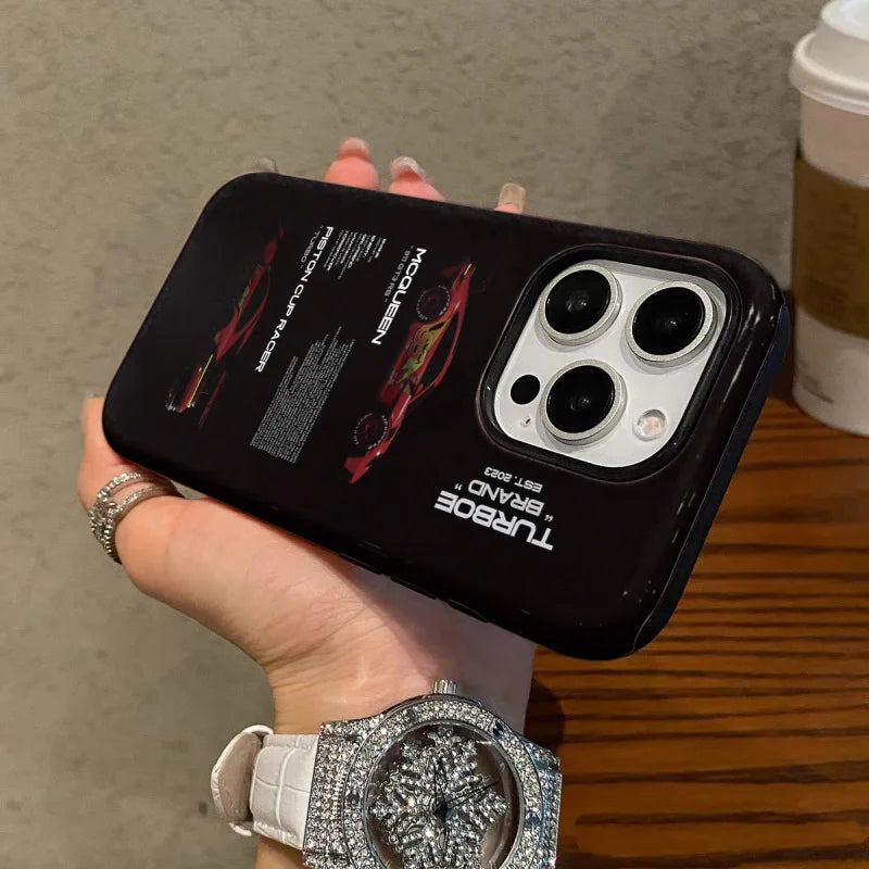 Red Gloss Car Phone Case