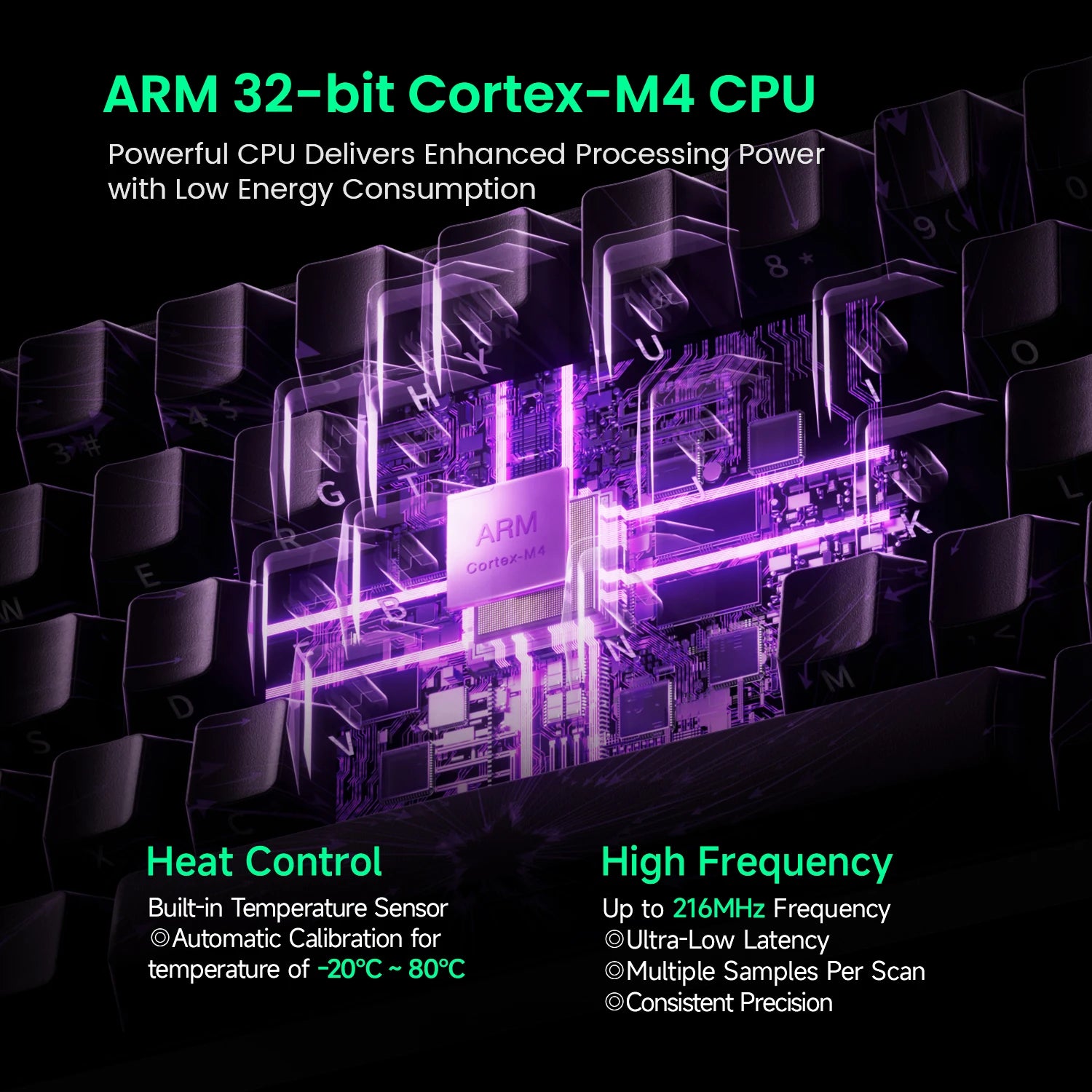 Mechanical Gaming Keyboard – Magnetic Switch, Rapid Trigger 0.01mm, 8K Polling, ARGB, HE/TMR Custom