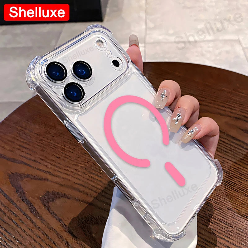 Transparent Magnetic Armor Case